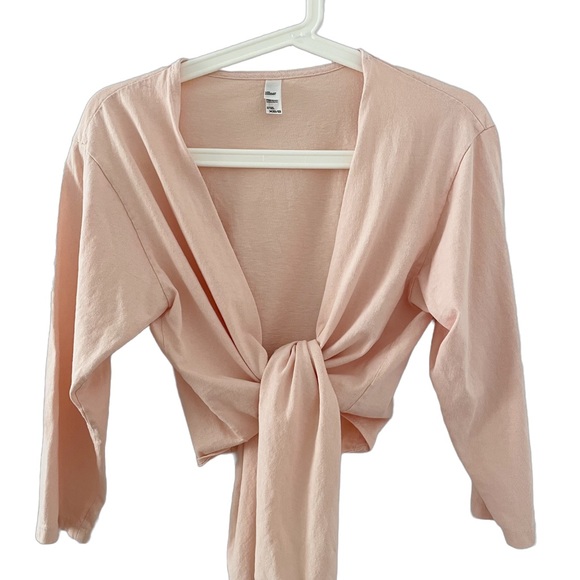 Los Angeles Apparel Le Weekend tie top - Picture 1 of 3